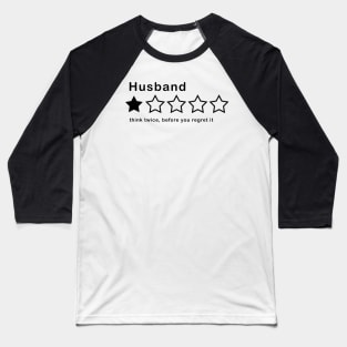 Husband Review Baseball T-Shirt